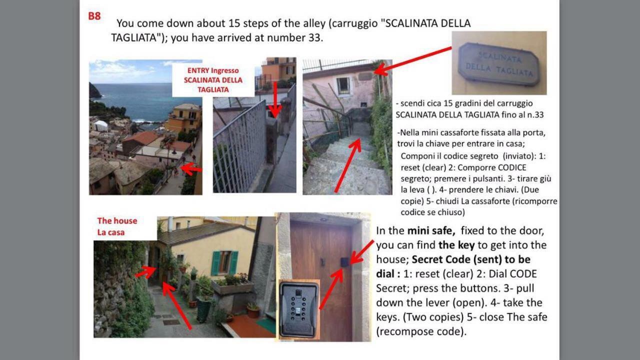 Appartamento Chic Riomaggiore 5 Terre Exteriör bild