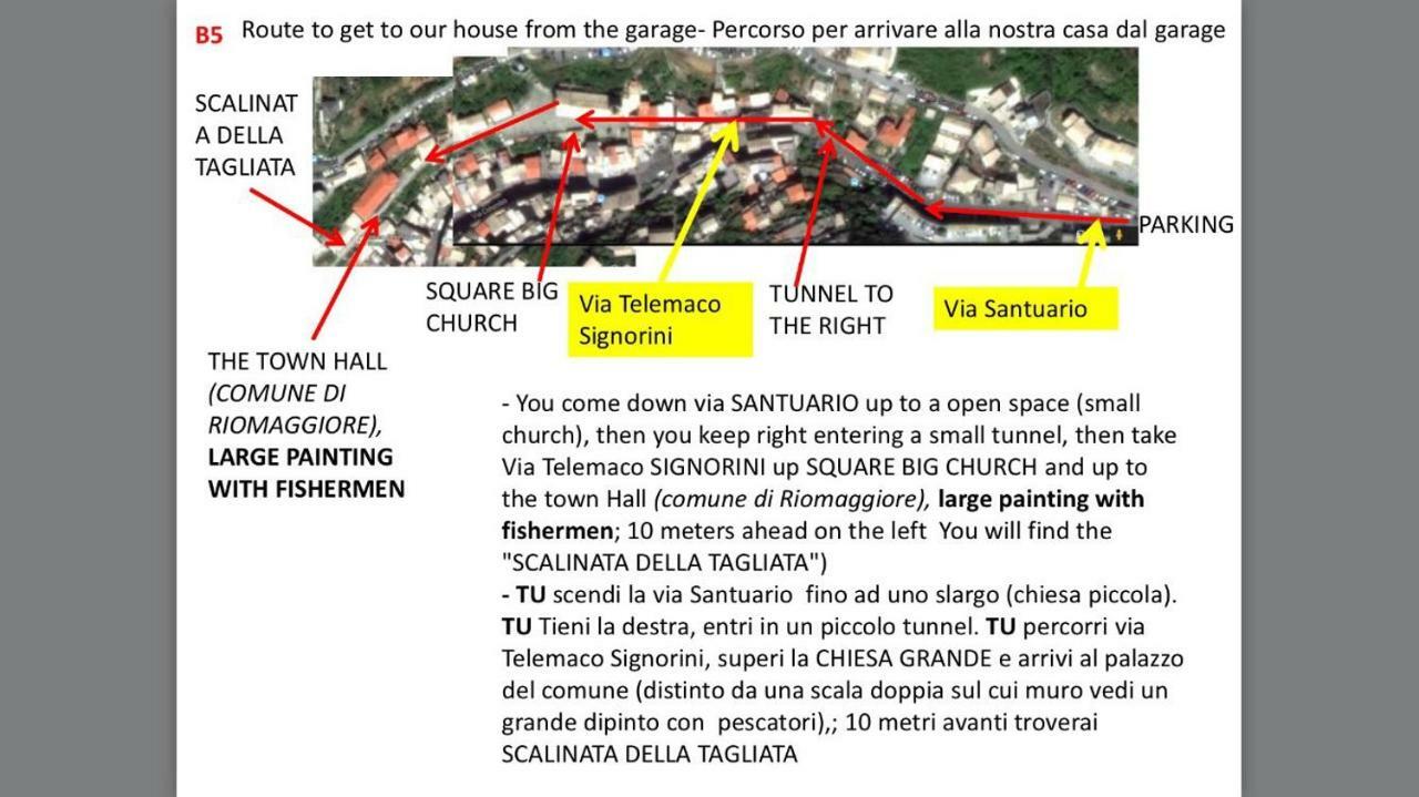 Appartamento Chic Riomaggiore 5 Terre Exteriör bild